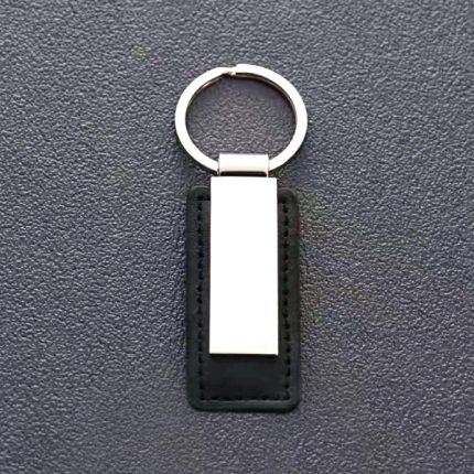 AKE 11 METAL LEATHER KEYCHAIN