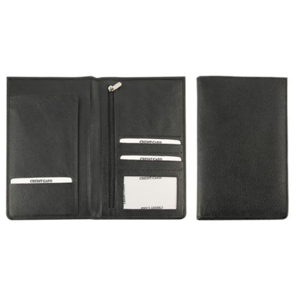 black wallet