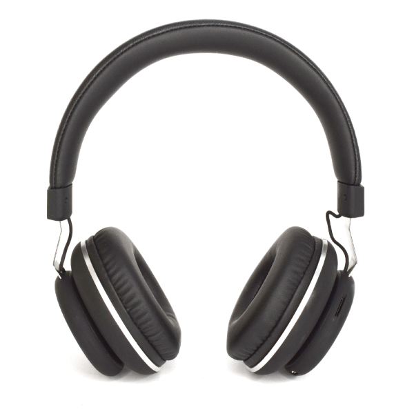 black headphone