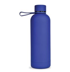 blue water bottle
