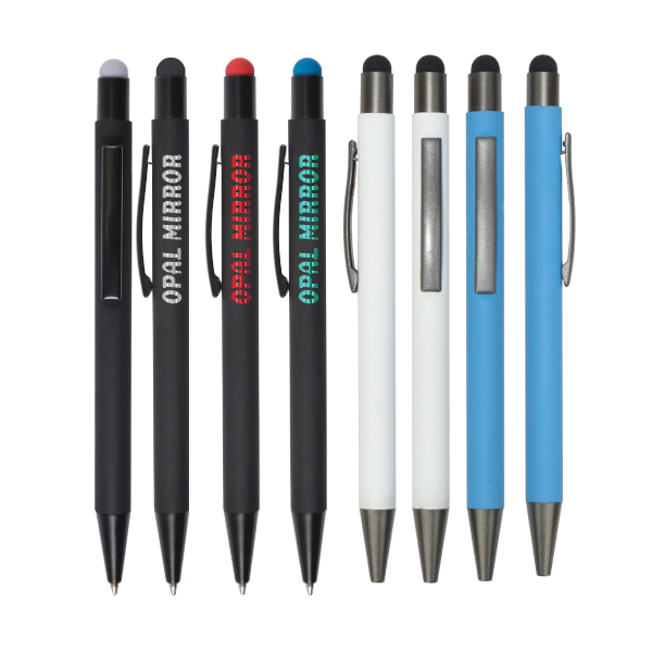 pfQ5PabM0Dc42Djvni6Yu8GSFvZC8Zd1xzBnqhnu-1.jpg AMP 49 ALUMINIUM PEN WITH STYLUS - Image 1
