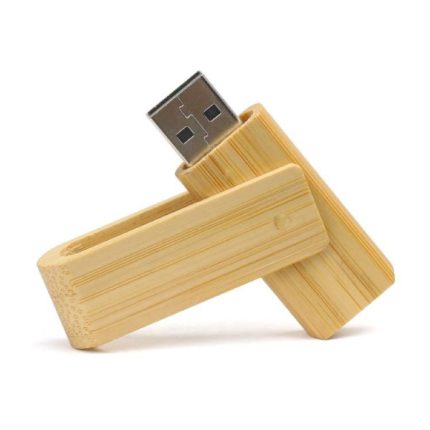 AF 093 WOODEN SWIVEL USB FLASH DRIVE