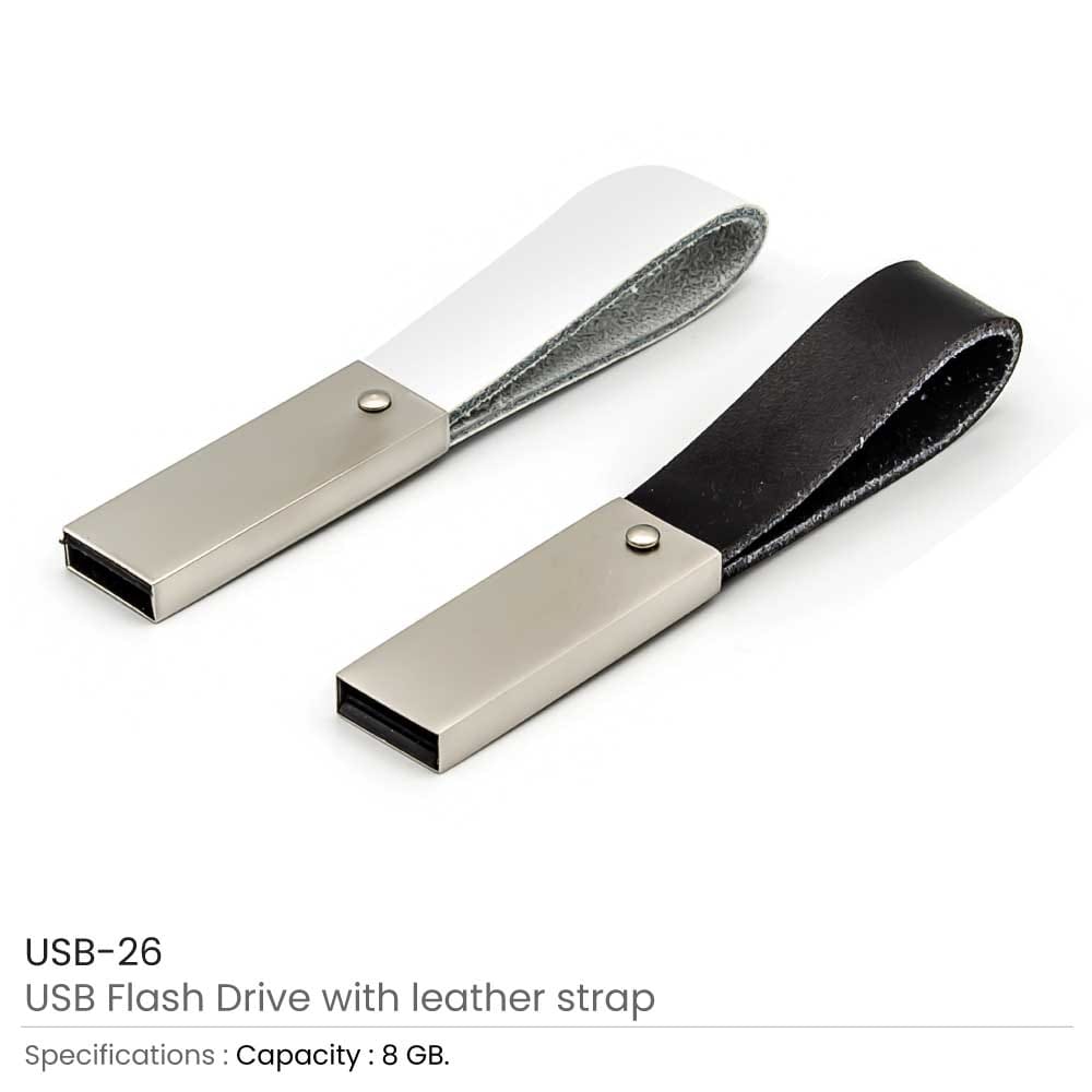 8GB-USB-with-Leather-Strap-26-01 8GB USB with Leather Strap - Image 1