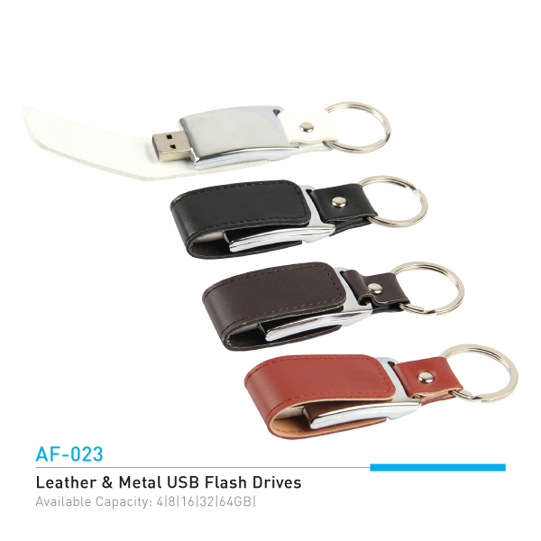 PZ1cQMWcnQfxPsU2rsLDcPPVVjFFKI4o70H3sEB6 AF 023 LEATHER USB FLASH DRIVES - Image 1