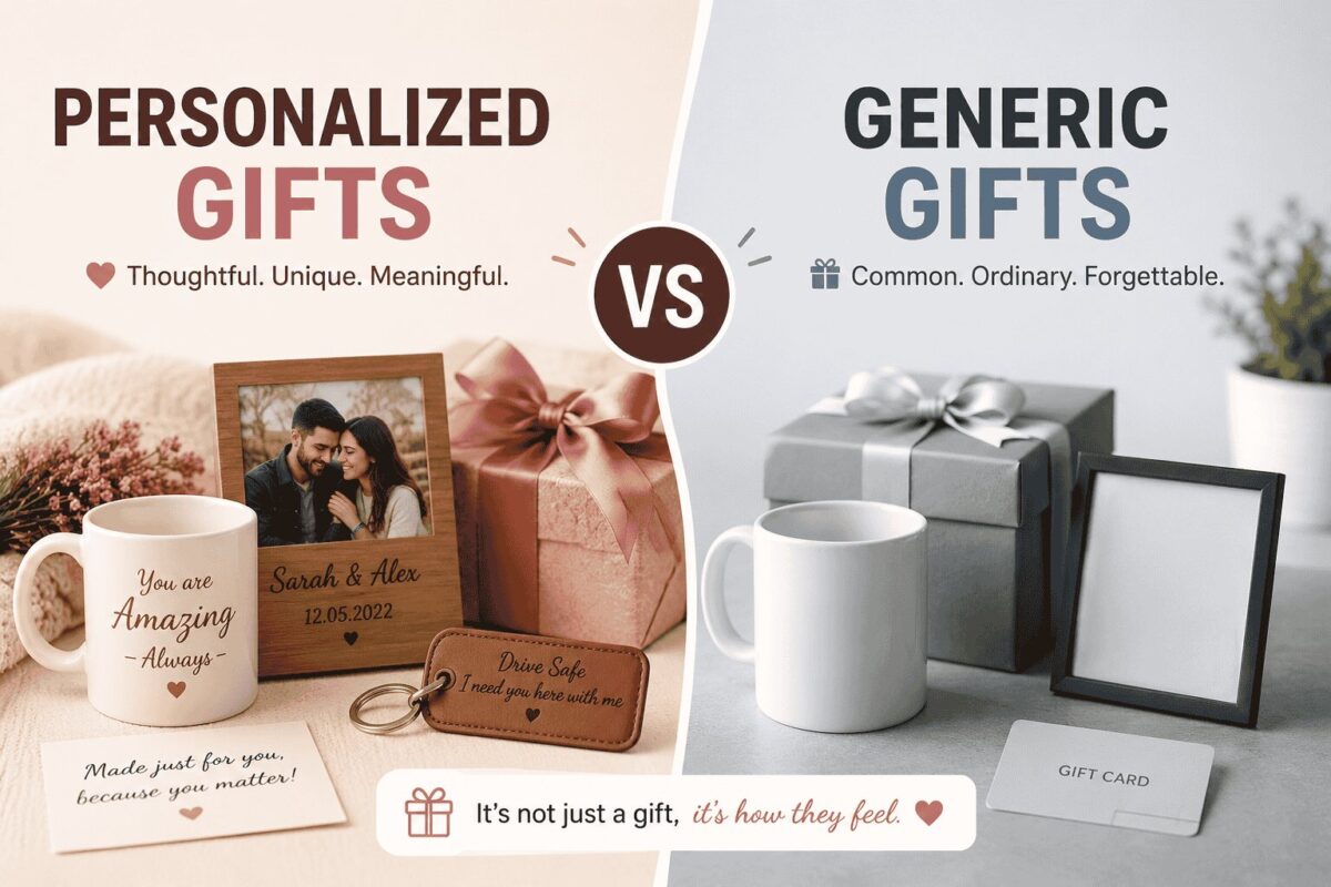 Personalized Gifts vs Generic Gifts