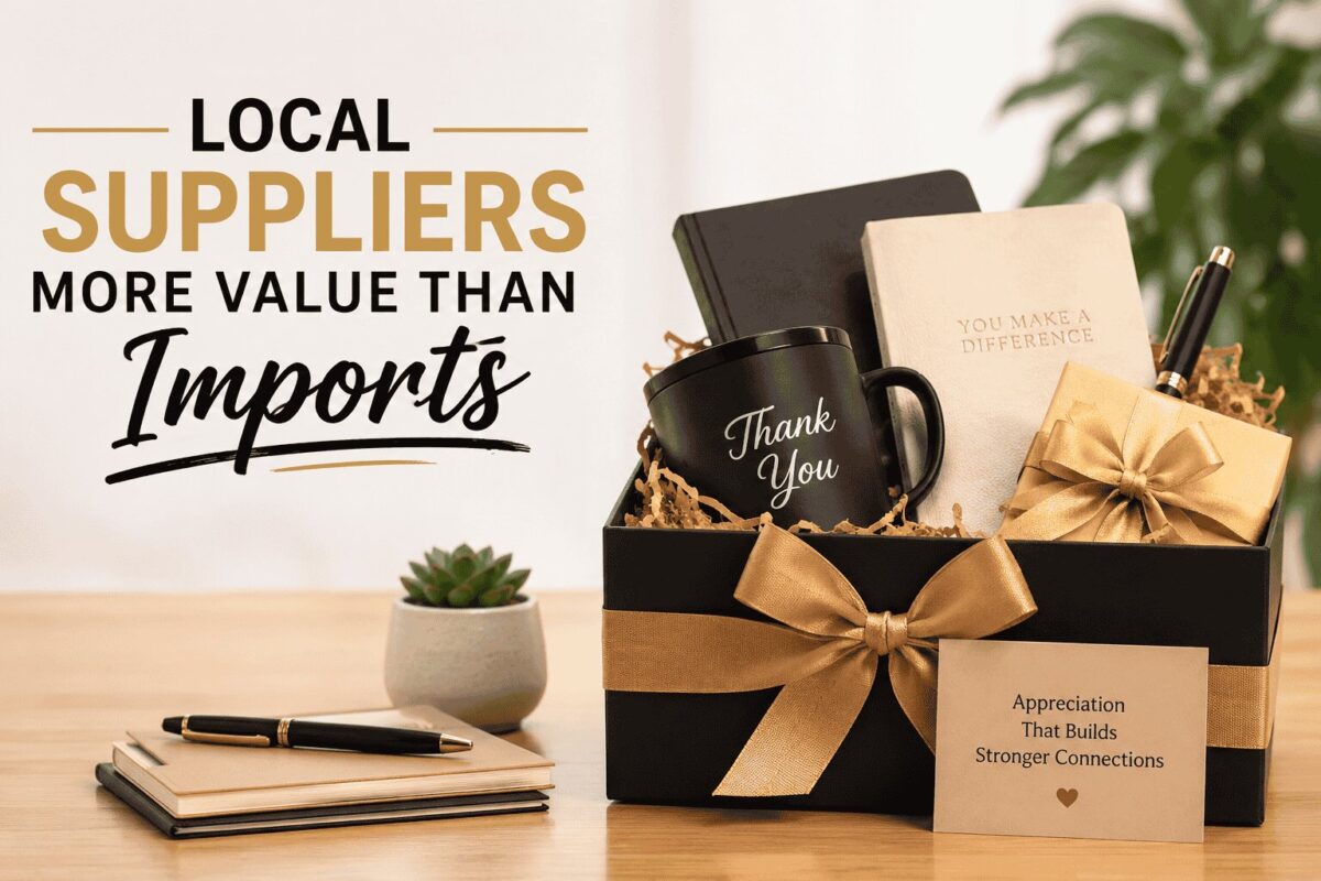 How Local Corporate Gift Suppliers Add More Value Than Imports